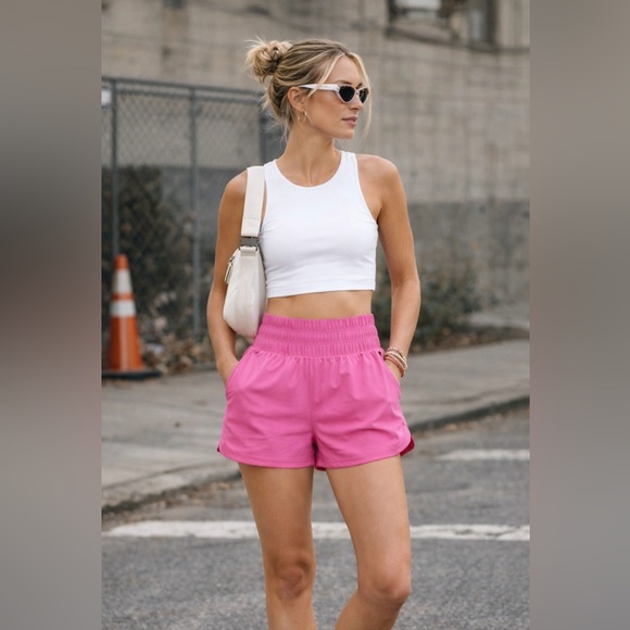 Joylab Athletic High Waist Shorts. - Picture 5 of 8